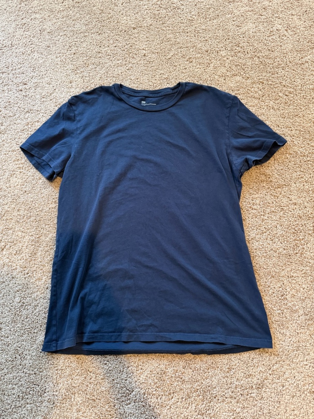 GAP Men's Navy Crewneck Short Sleeve Tee